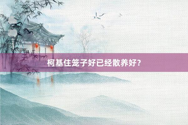 柯基住笼子好已经散养好？